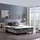 V6 Boxspringbett 209E 140 x 200 cm Grau