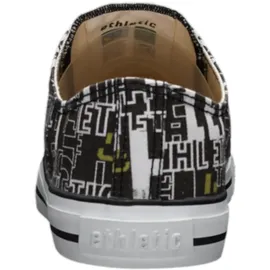 Ethletic Trainer White Cap Lo Cut Damen Weite E Schwarz/Weiß 45