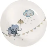 Villeroy & Boch Kinder-Suppenteller Walk like an Elephant, Teller, Blau