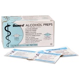 Romed Alkoholtupfer 2-lagig 65 x 30mm Tupfer Alkohol 100 Stück