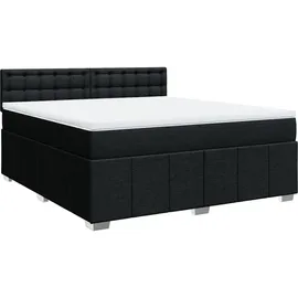 vidaXL Boxspringbett 180 x 200 cm Schwarz