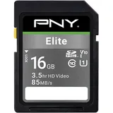 PNY SDHC Elite 16GB Class 10 UHS-I