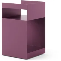 &Tradition Rotate SC73, Beistelltisch, dark plum