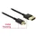 DeLock HDMI Anschlusskabel HDMI-A Stecker HDMI-Micro-D Stecker 25 m Schwarz