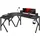huzaro Hero 6.3 Gaming-Schreibtisch, Schwarz
