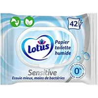 Lotus feuchtes Toilettenpapier, pur, 42