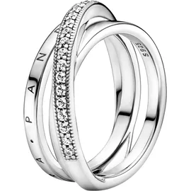Pandora Damenring Signature 199057C01-54 - silber silber