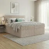 A&J MöbelLand RALF 140 x 200 cm H2 Beige
