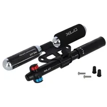 XLC Handpumpe + 2 Co2-Kartuschen