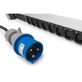 Digitus Basis IT PDU, 1-phasig 32A, 24 x C13, 4 x C19, 3 m Zuleitung, IEC 60309 32 A Stecker