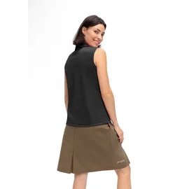 Maier Sports Damen Polo, Ulrike sleeveless", Größe 38 schwarz, black