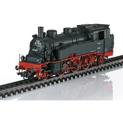 Dampflokomotive MÄRKLIN "Dampflokomotive Baureihe 75.4 - 39754" Modelleisenbahn-Fahrzeuge schwarz (schwarz, rot) Kinder Loks Wägen mit Licht- und Soundeffekten; Made in Germany