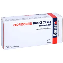 Clopidogrel Basics 75 mg Filmtabletten 50 St