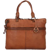 Harbour 2nd Urban Poets Vega Laptoptasche Leder 38 cm braun