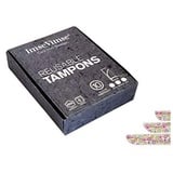 ImseVimse waschbare kbA Baumwolle Tampons 8St. Packung (Flowers Bunt, Mini)