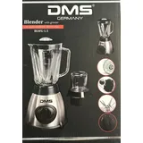 DMS Edelstahl Standmixer 1,5L Smoothie Maker Zerkleiner Eis Crusher Mixer NEU