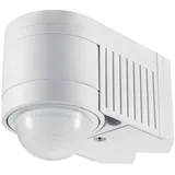 Maclean Brackets Maclean MCE202 Universal Infrarot Bewegungsmelder (PIR) mit Dämmerungssensor Einstellbar (12m 360° IP44, Weiß)