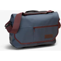 Fahrradtasche Businessbag 500 15 L blau/braun, braun|grau, EINHEITSGRÖSSE