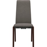 Stressless® Polsterstuhl Laurel, High Back, Größe M, mit abgerundeten Beinen in Walnuss grau