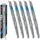 luxuskollektion Säbelsägeblätter Set 5tlg 225 mm