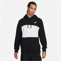 Nike Club+ Ft Kapuzenpullover Black/White/White XXL