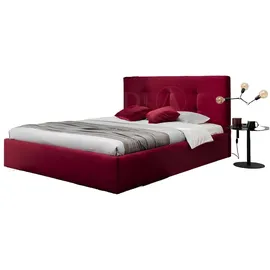 aea Polsterbett 180 x 200 cm Rot