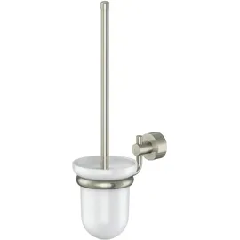 Lenz WC-Bürstengarnitur Scala Nickel/Glas
