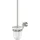 Lenz WC-Bürstengarnitur Scala Nickel/Glas