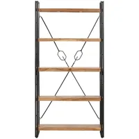 VidaXL Bücherregal 5 Fächer 90 x 30 x 180