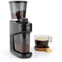 BEEM Kaffeemühle GRIND-INTENSE Elektrische Kaffeemühle - Kegelmahlwerk - 160 g schwarz