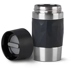 emsa Isolierbecher Travel Mug Compact schwarz 0,3 l