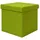 Dune Design Sitzwürfel faltbar 38x38cm Sitzhocker Polsterhocker 42L Stauraum Grün