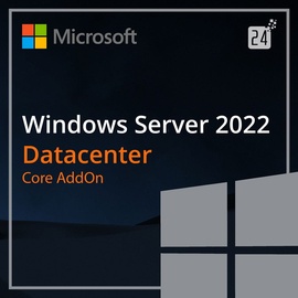 Microsoft Windows Server 2022 Datacenter - Lizenz - 4 Kerne - OEM - keine Medien/kein Schlüssel - Deutsch - "R"