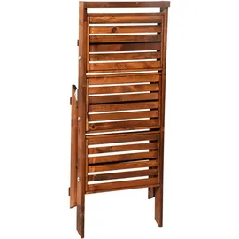 Dobar Pflanzentreppe 46 x 50 x 102 cm Braun