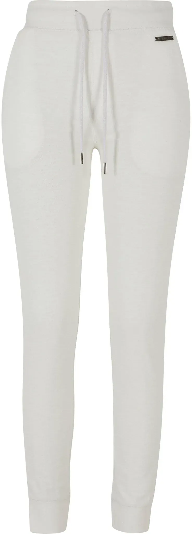 Stoffhose JUST RHYSE "Just Rhyse Damen Just Poppy Sweat Pants White" Gr. L, US-Größen, weiß Damen Hosen