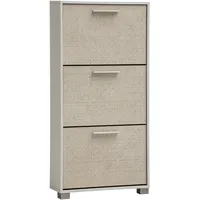 Schildmeyer Schuhschrank Edno 159987, cremebeige/Canasta Dekor, 59,8 x 19,5