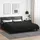 vidaXL Winterbettdecke Schwarz und Anthrazit 200 x 200 cm Mikrofaser