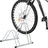 vidaXL Fahrradständer für 2 Fahrräder Freistehend Verzinkter Stahl