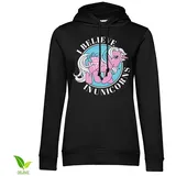 My Little Pony Hoodie I Believe In Unicorns Schwarz XXL
