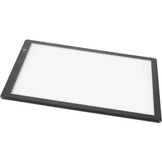 Dia-Viewer-Leuchtkasten Zum Scannen von Dias und Filmnegativen, Ultraflacher A4-Lichtpad-Scanner, Dia-Viewer mit 3 Helligkeitsstufen, USB-betrieben, Schwarz