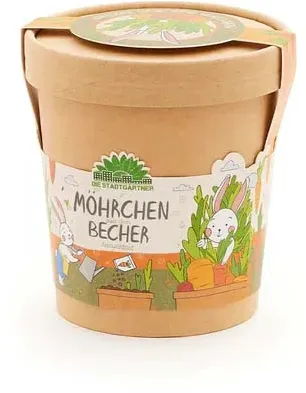 Die Stadtgärtner Möhrchen aus dem Becher