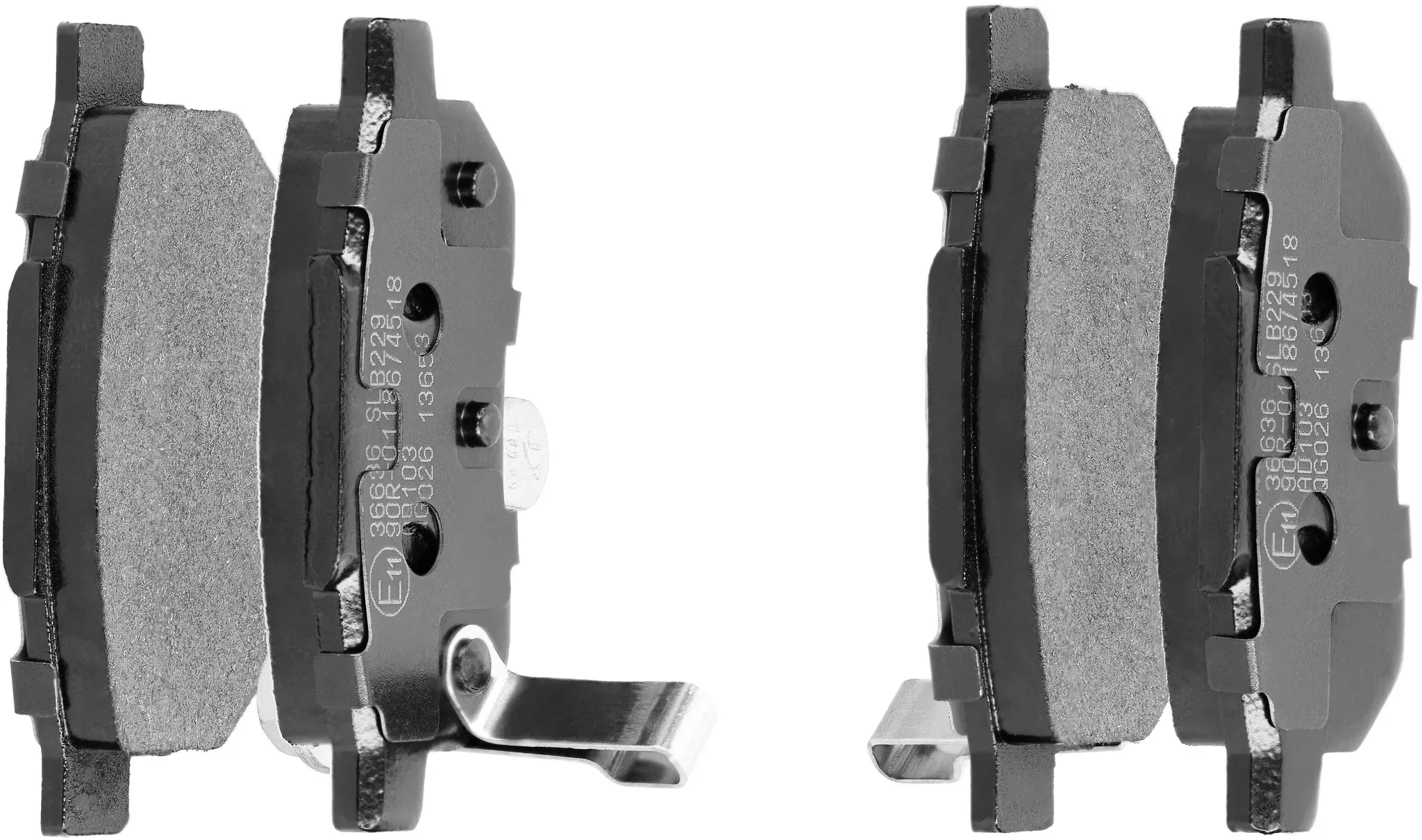 F.BECKER Bremsbelagsatz, Scheibenbremse 10410965 für ROVER MG HONDA