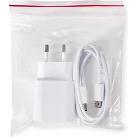 OEM Samsung Usb-a 8W Wandladegerät mit Micro-usb-kabel - Weiß