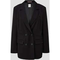 QS - Blazer im Oversized-Design, Damen, schwarz, 44