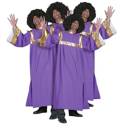 Gospelchor Sänger Kostüm Für Herren - 52