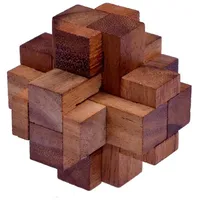 Logoplay Holzspiele Teufelsknoten G173-3D Puzzle – Denkspiel - Knobelspiel
