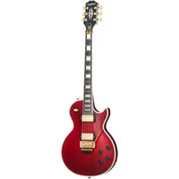 Epiphone Alex Lifeson Les Paul Custom Axcess Ruby - Single Cut E-Gitarre