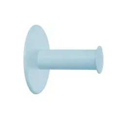 Koziol Toilettenpapierhalter PLUG 'N' ROLL, ohne Bohren 1410126 , Farbe: blau