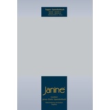 JANINE Topper-Spannbetttuch 5001 Jersey 180 x 200 - 200 x 220 cm silber