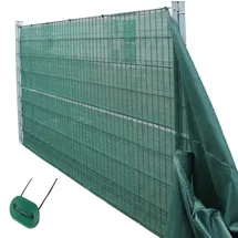 Top Multi Tennissichtschutz Zaunblende GRÜN Größe 1,2m x 25m